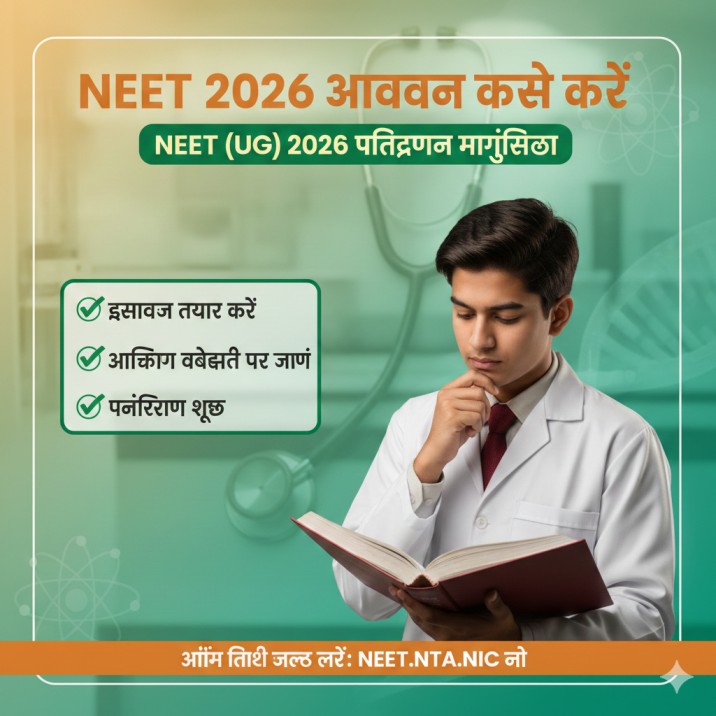 NEET (UG) 2026 रजिस्ट्रेशन शुरू: आधिकारिक तिथियां, शुल्क और गाइड